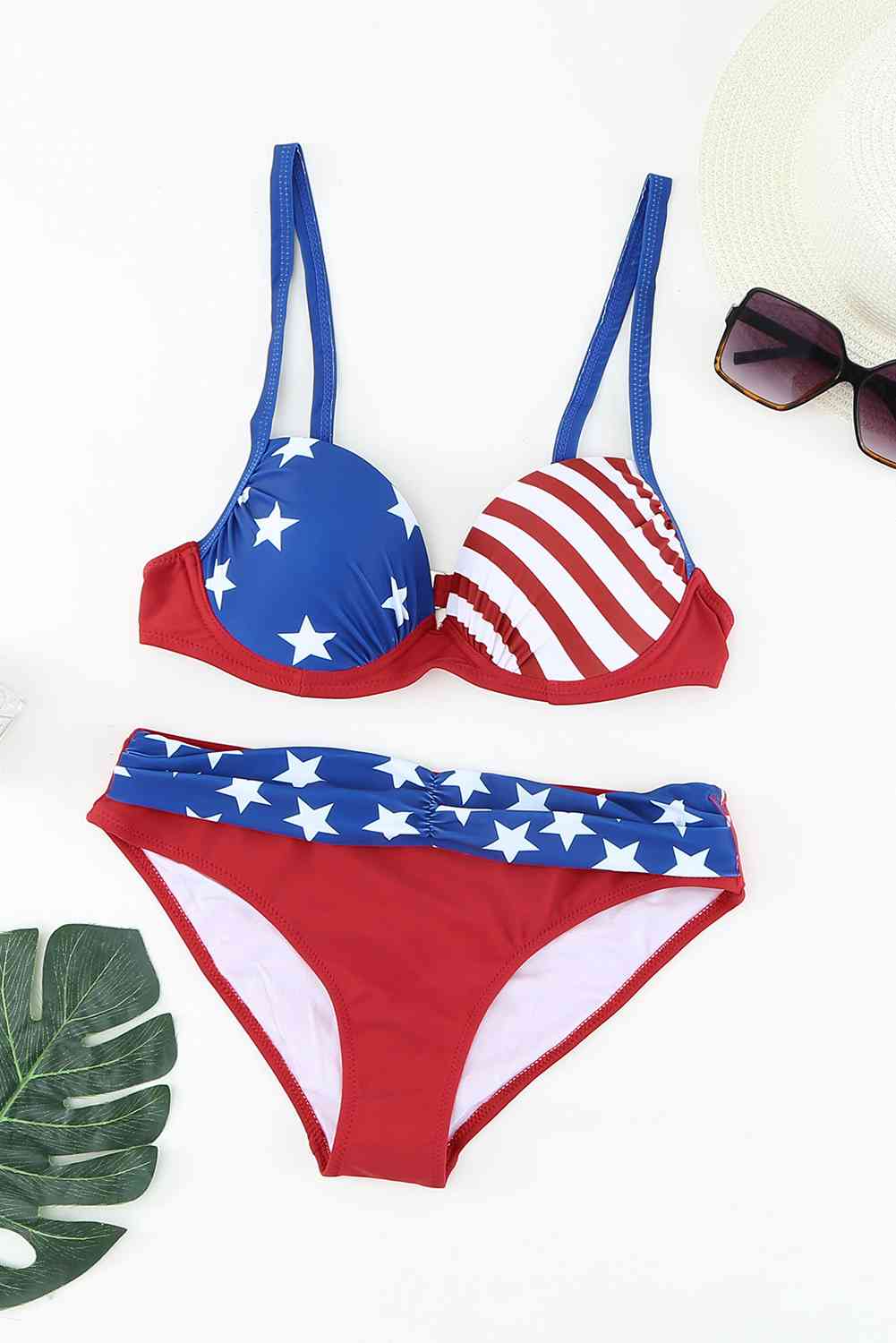 Ruched Bikini Set